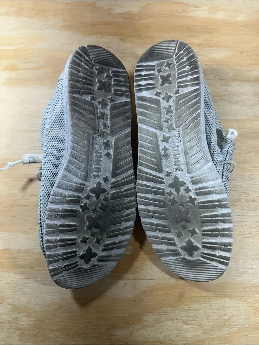 Hey Dude Wally Sox Gray Shoes Men’s Size 10